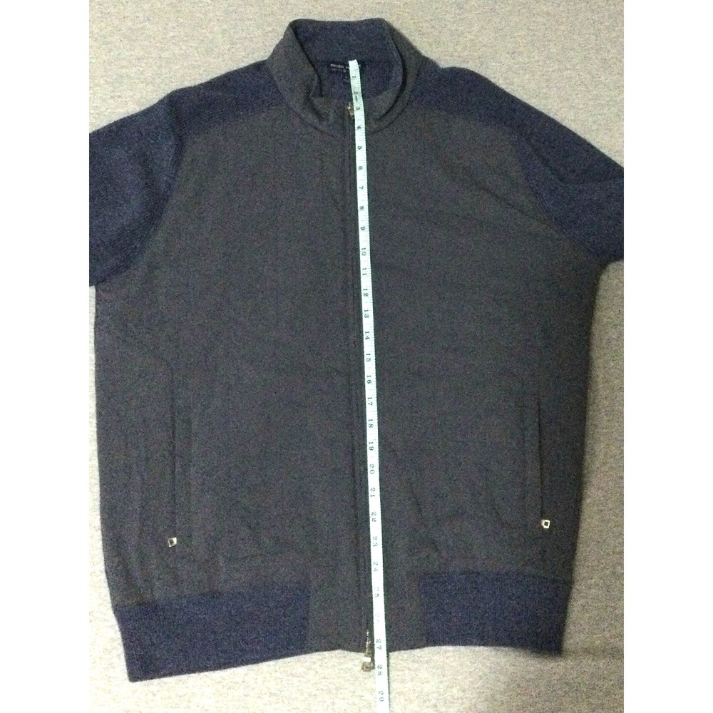 Peter Millar Crown crafted wool jacket Large gray - image 11